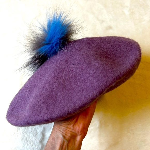 Nordstrom David and Young wool beret - Picture 1 of 4